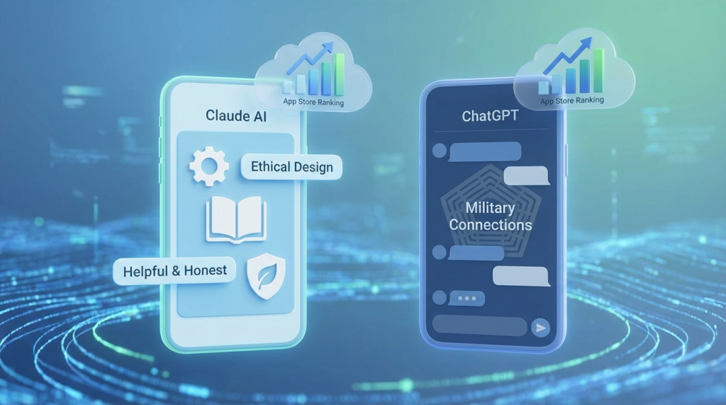Claude stürzt ChatGPT vom App-Thron – Zeit für den Wechsel?