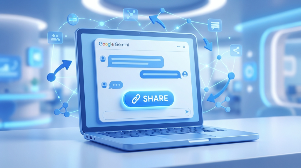 Gemini-Chats per Link teilen: Kollaboration ohne Google-Konto